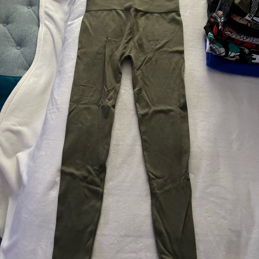 Green Leggings size XL